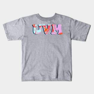 UVM but make it marble Kids T-Shirt